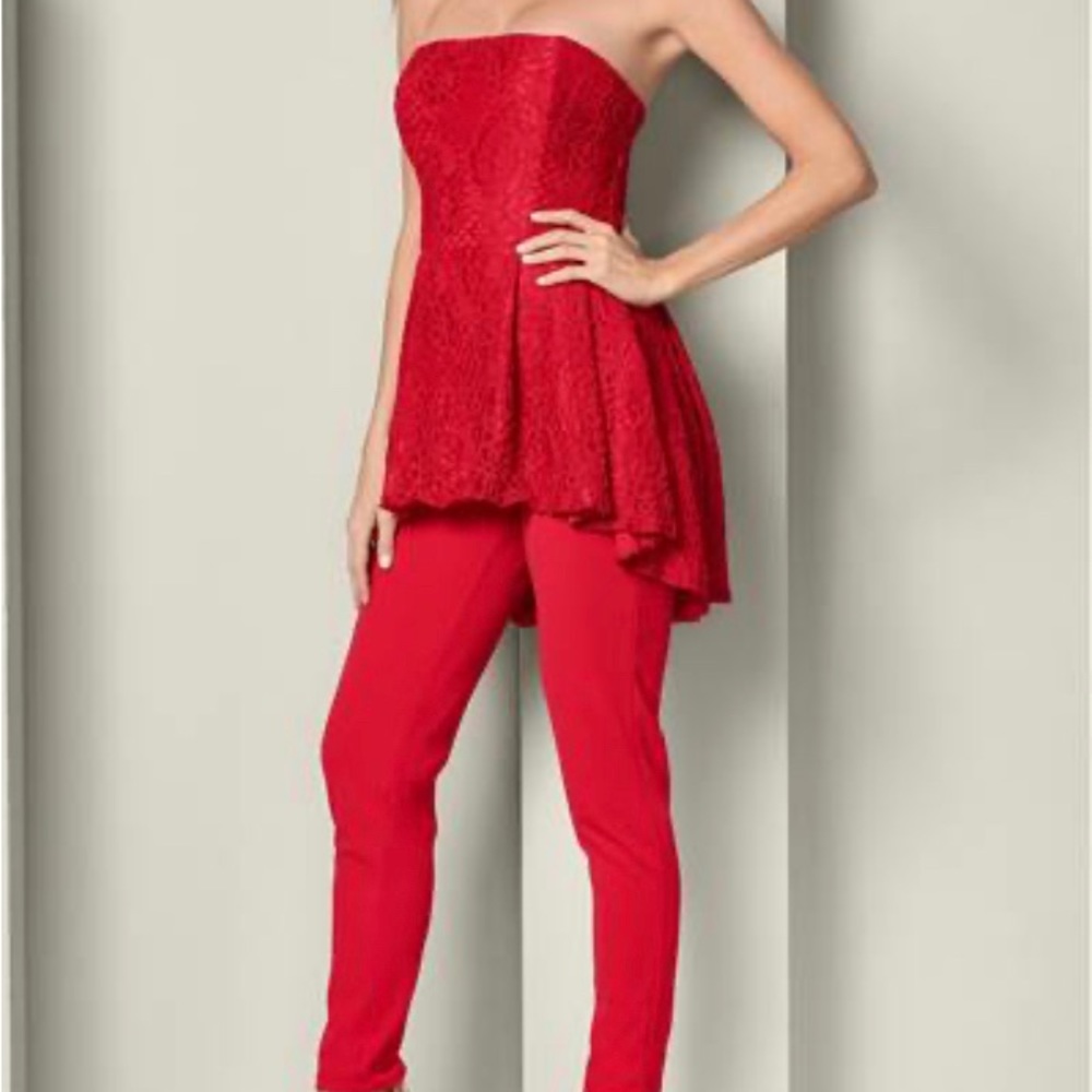 Jumpsuit from Venus. Beautiful lace red.